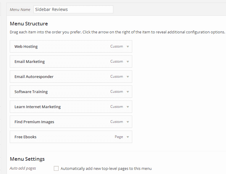 The WordPress menu editor is a lot more powerful
