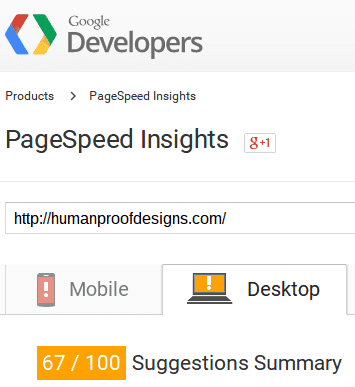 PageSpeed Insights